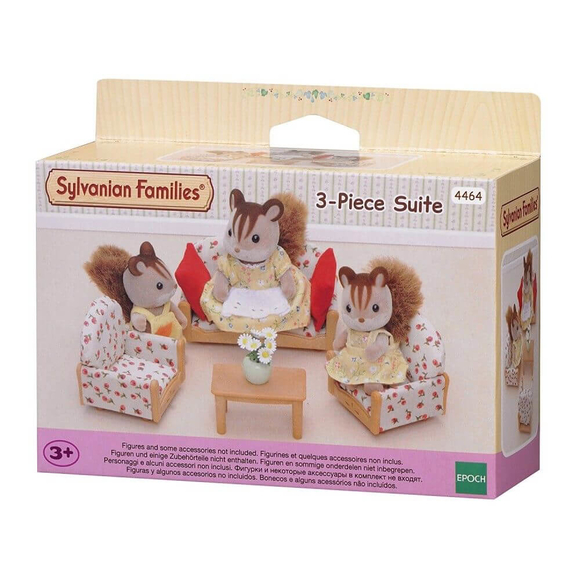 Sylvanian Families 3 Piece Suite Dolls Furniture 4464