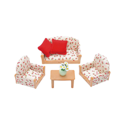 Sylvanian Families 3 Piece Suite Dolls Furniture 4464 - Thumbnail