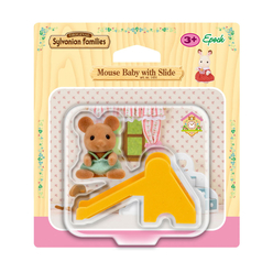Adore Sylvanian Families - Sylvanian Families Bebek Fare ve Kaydırak ESE4562