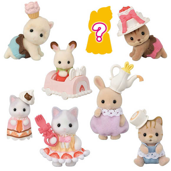 Sylvanian Families Bebek Minifigür Pasta Partisi Serisi 5765