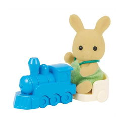 Sylvanian Families Bebek Tavşan ve Tren ESE5134 - Thumbnail