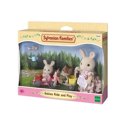 Sylvanian Families Bisiklet Bebek Arabası 5040 - Thumbnail