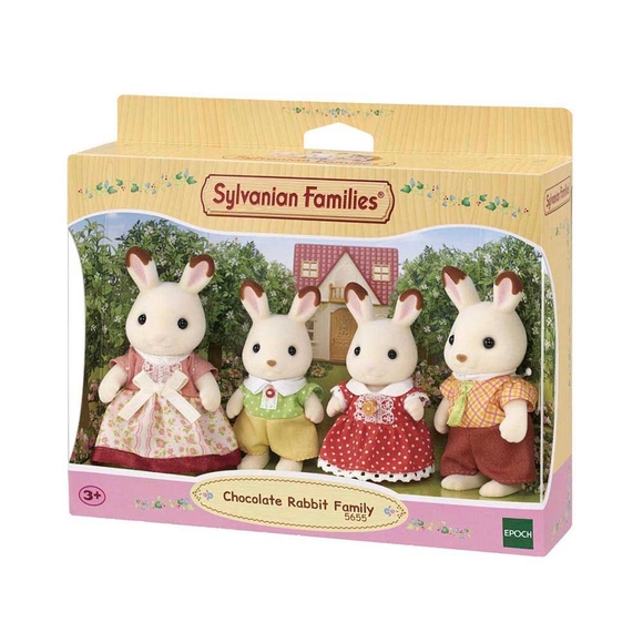 Sylvanian Families Çikolata Kulaklı Tavşan Ailesi 5655