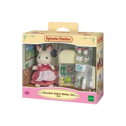 Adore Sylvanian Families - Sylvanian Families Çikolata Kulaklı Tavşan Anne Buzdolabı Set 5014