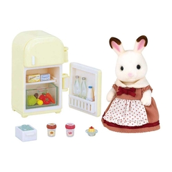 Sylvanian Families Çikolata Kulaklı Tavşan Anne Buzdolabı Set 5014 - Thumbnail