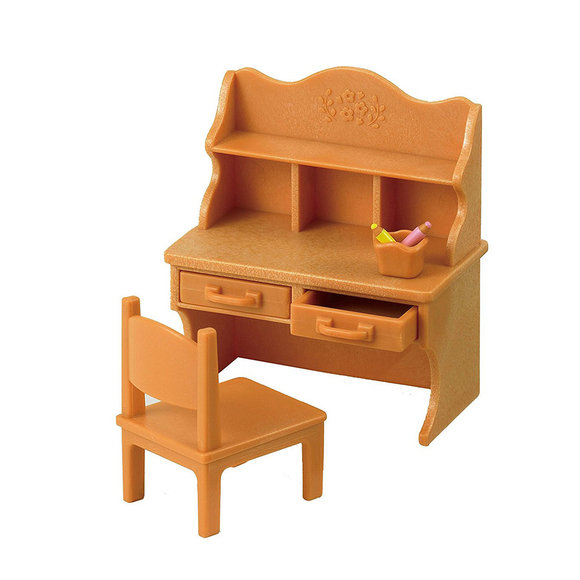 Sylvanian Families Fare Kız Kardeş ve Çalışma Masası ESE5142