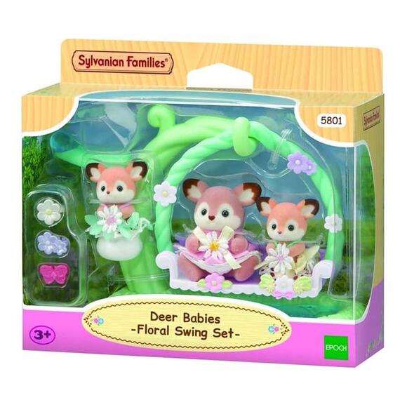 Sylvanian Families Geyik Bebekler Salıncak Seti 5801