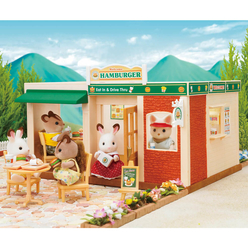 Sylvanian Families Hamburger Restoranı ESE1860 - Thumbnail