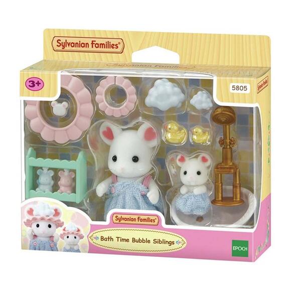 Sylvanian Families Kardeşle Köpüklü Banyo Seti 5805