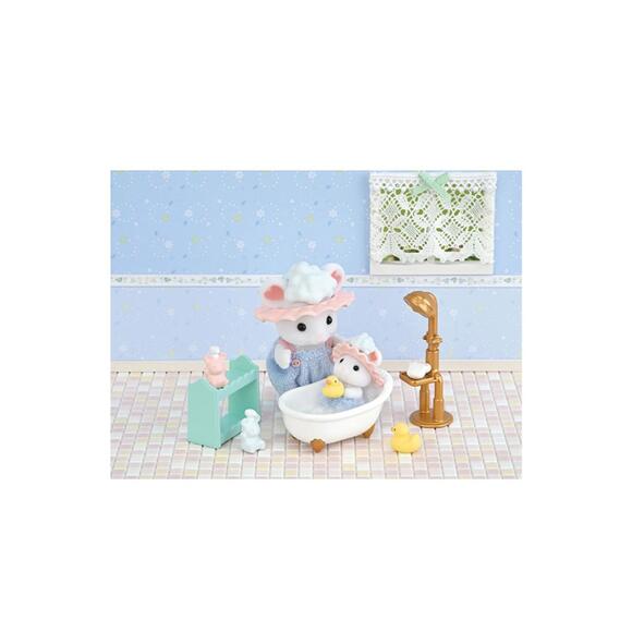 Sylvanian Families Kardeşle Köpüklü Banyo Seti 5805