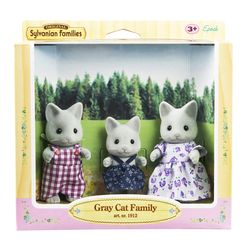 Sylvanian Families Kedi Ailesi Figür Seti ESE1912 - Thumbnail