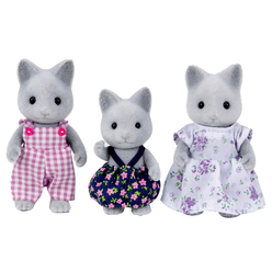 Sylvanian Families Kedi Ailesi Figür Seti ESE1912 - Thumbnail