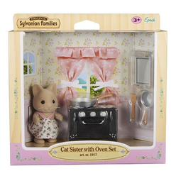 Adore Sylvanian Families - Sylvanian Families Kedi Kız Kardeş ve Fırın ESE5140