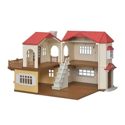 Sylvanian Families Kırmızı Çatılı Işıklı Şehir Evi 5302 - Thumbnail