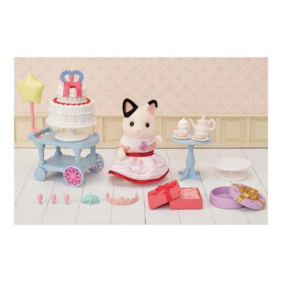 Sylvanian Families Parti Zamanı Oyun Seti -Smokin Kedi Kız 5646