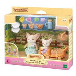 Adore Sylvanian Families - Sylvanian Families Piknik Seti Çöl Tilkisi Kız ve Bebek 5698