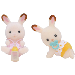 Sylvanian Families Tavşan İkiz Bebekler 5080 - Thumbnail