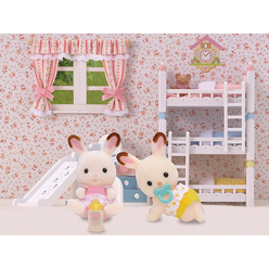 Sylvanian Families Tavşan İkiz Bebekler 5080 - Thumbnail