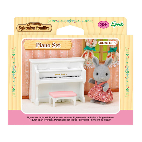 Sylvanian Families Tavşan Kız Kardeş ve Piyano ESE1916