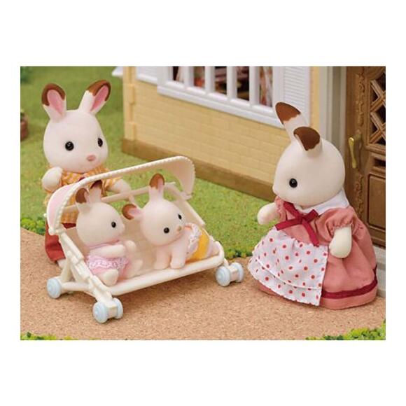 Sylvanian Families Üçüz Bebek Arabası 5533