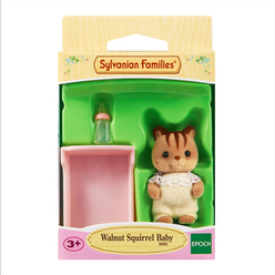 Sylvanian Families Walnut Squirrel Baby 5065 - Thumbnail