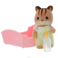 Sylvanian Families Walnut Squirrel Baby 5065 - Thumbnail