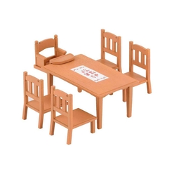 Sylvanian Families Yemek Masası ve Sandalye 4506 - Thumbnail