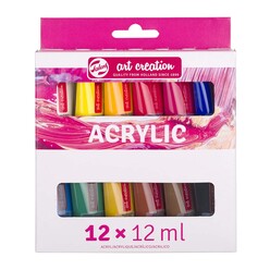 Talens Art Creation - Talens Art Creation Akrilik Boya 12x12ml 9021812M