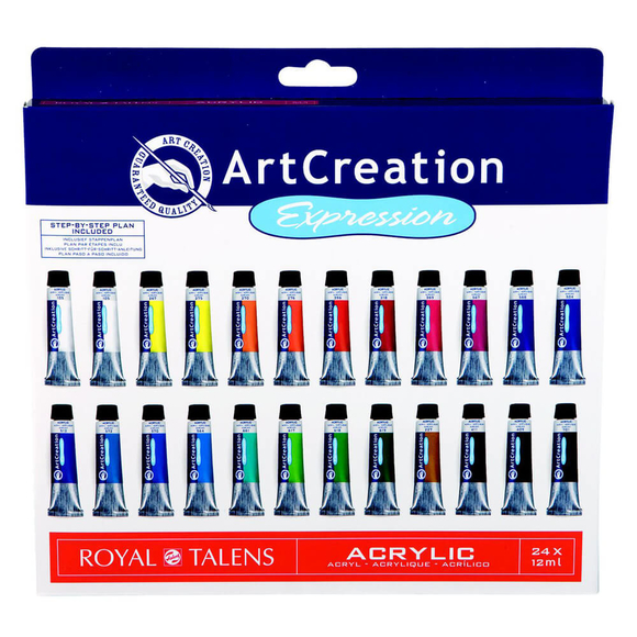 Talens Art Creation Akrilik Boya Seti 24 Renk JU7715 Talens Art Creation Akrilik Boya Seti 24 Renk JU7715