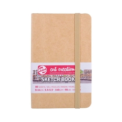 Talens Art Creation Sketchbook 140gr Kraft 9x14 RT9314431M - Thumbnail