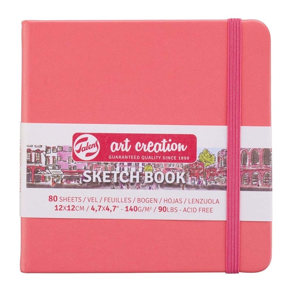 Talens Art Creation Sketchbook 140gr Mercan 12x12 RT9314314M