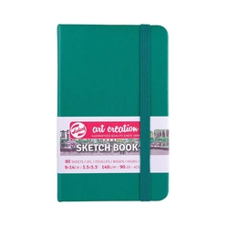 Talens Art Creation Sketchbook 140gr Yeşil 9x14 RT9314331M - Thumbnail