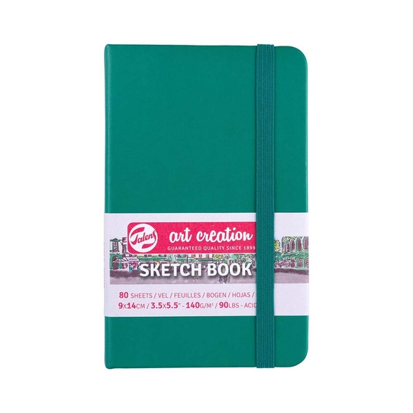 Talens Art Creation Sketchbook 140gr Yeşil 9x14 RT9314331M