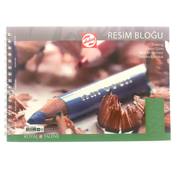 Talens Çok Amaçlı Resim Bloğu Spiralli A5 160 gr 20 Yaprak A52002 - Thumbnail