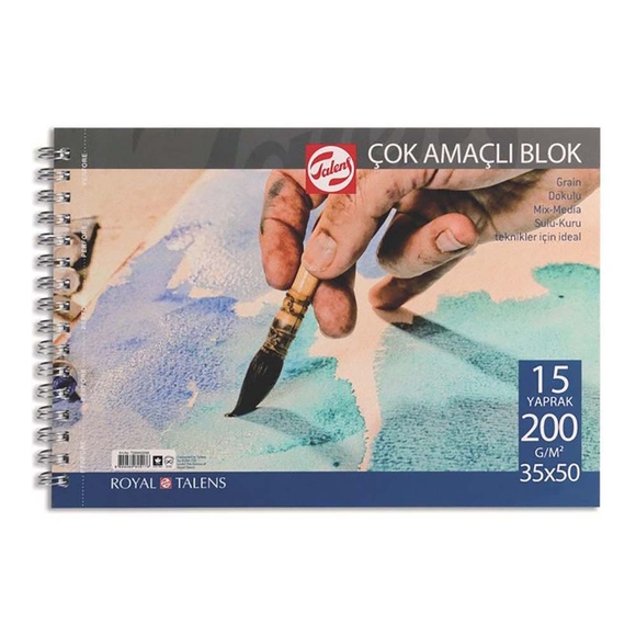 Talens Çok Amaçlı Resim Blokları 35X50 T200355015