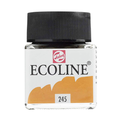 Talens Ecoline Sıvı Sulu Boya 30 ml Saffron Yellow 245 - Thumbnail