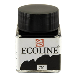 Talens Ecoline Sıvı Suluboya 30 ml Black 700 - Thumbnail