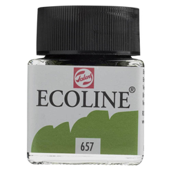 Talens Ecoline Sıvı Suluboya 30 ml Bronze Green 657 - Thumbnail