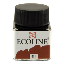 Talens Ecoline Sıvı Suluboya 30 ml Burnt Sienna 411 - Thumbnail