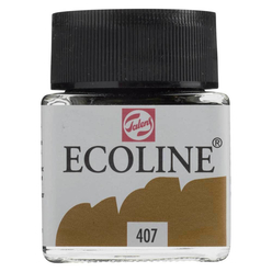 Talens Ecoline Sıvı Suluboya 30 ml Deep Ochre 407 - Thumbnail