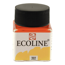 Talens Ecoline Sıvı Suluboya 30 ml Deep Yellow 202 - Thumbnail