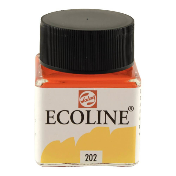 Talens Ecoline Sıvı Suluboya 30 ml Deep Yellow 202