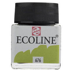 Talens Ecoline Sıvı Suluboya 30 ml Grass Green 676 - Thumbnail