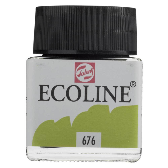 Talens Ecoline Sıvı Suluboya 30 ml Grass Green 676