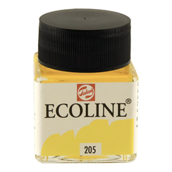 Talens Ecoline Sıvı Suluboya 30 ml Lemon Yellow 205 - Thumbnail