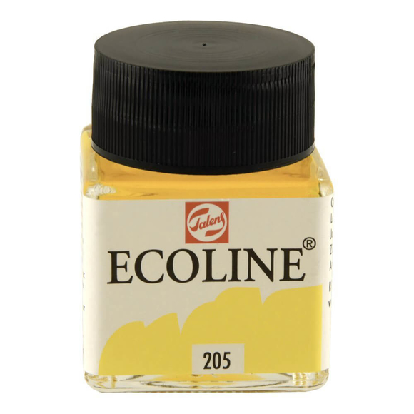 Talens Ecoline Sıvı Suluboya 30 ml Lemon Yellow 205