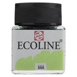 Talens Ecoline Sıvı Suluboya 30 ml Pastel Green 666 - Thumbnail