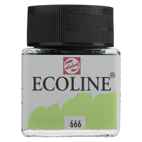 Talens Ecoline Sıvı Suluboya 30 ml Pastel Green 666