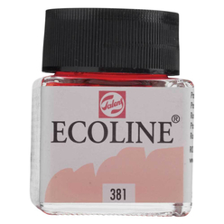 Talens Ecoline Sıvı Suluboya 30 ml Pastel Red 381 - Thumbnail