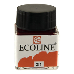 Talens Ecoline Sıvı Suluboya 30 ml Scarlet 334 - Thumbnail